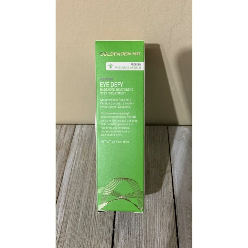 Goldfaden MD Eye Defy Radiance Restoring Skin Treatment Fine Lines 0.5oz